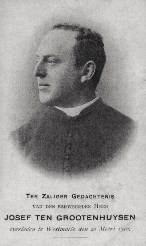 E.H. Josef Ten Grootenhuysen (1852-1910) was eigenaar van het land waarop S.J.B. zou verrijzen.